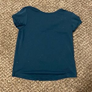 girls medium size 7/8 all in motion racer back T-shirt